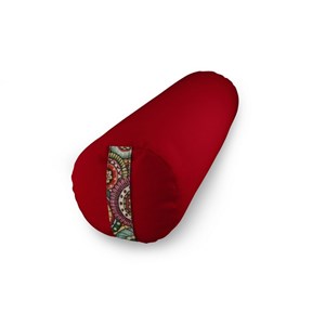 Bolster mandala rouge