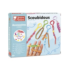 Kit de scoubidous porte cles