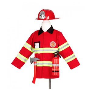Set de pompier et accessoires 4-7 ans