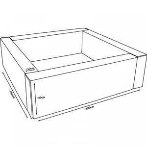 Piscine velinda beige