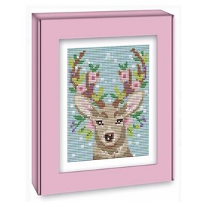 Peinture diamant - cerf a diamanter