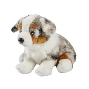 Peluche berger australien assis 30 cm