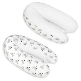 Coussin velinda blanc
