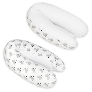 Coussin velinda blanc