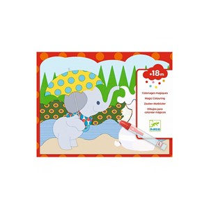 Coloriage a l eau cache dehors