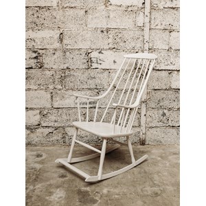 Alibert, le rocking-chair blanc n°37