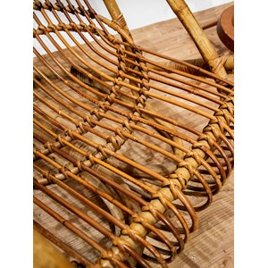 Martin, le grand fauteuil en rotin n°54