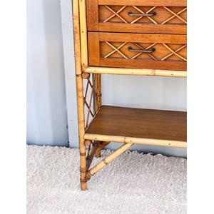 Isabelle, l'étagère en rotin n°147