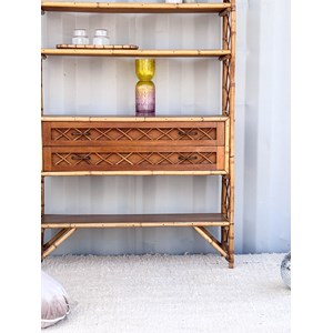 Isabelle, l'étagère en rotin n°147