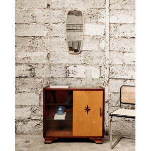 Igor, le miroir en métal doré n°683