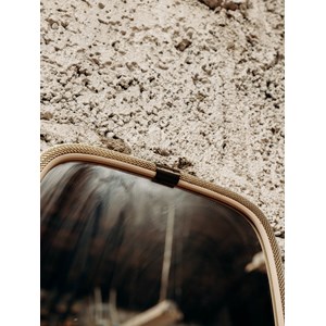 Igor, le miroir en métal doré n°683