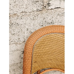 Alma, la chaise en rotin colorée n°442