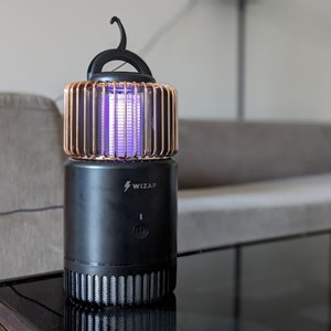 Lampe anti-moustique - wizap cage  noir