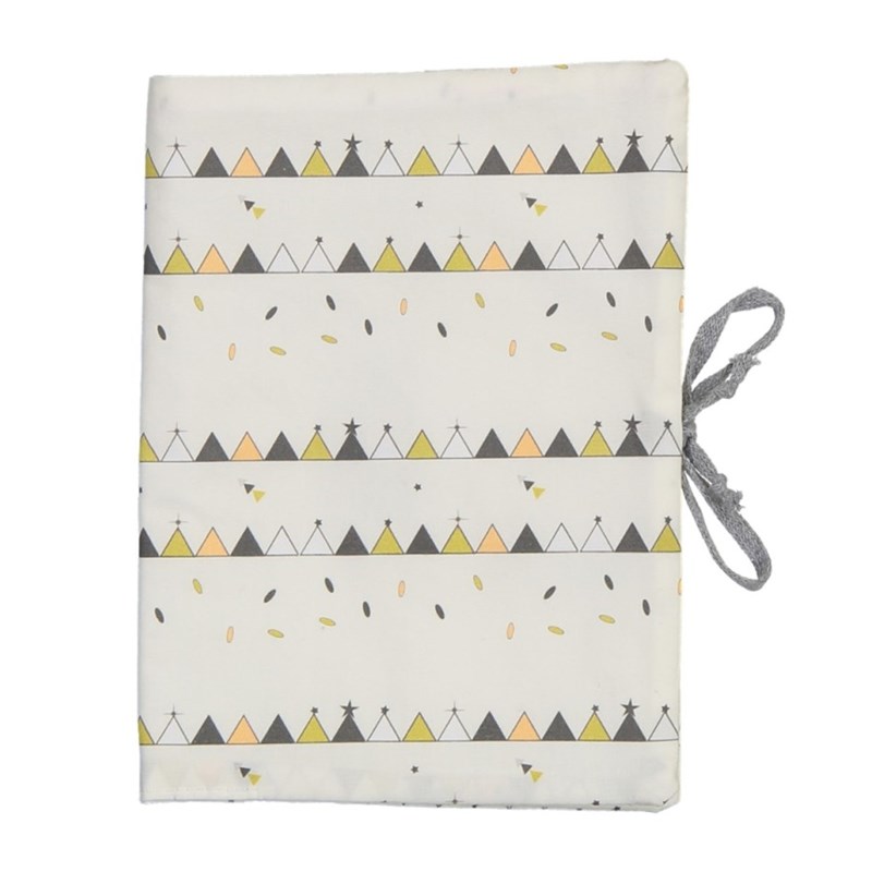 Housse carnet de santé - tipis