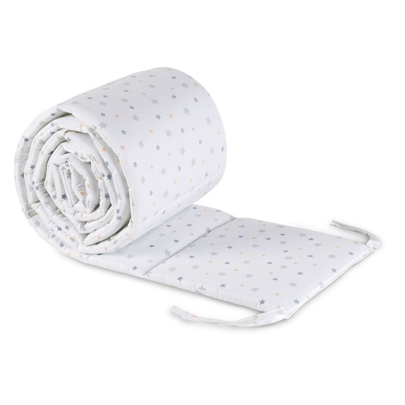 Tour de lit complet bio - étoiles