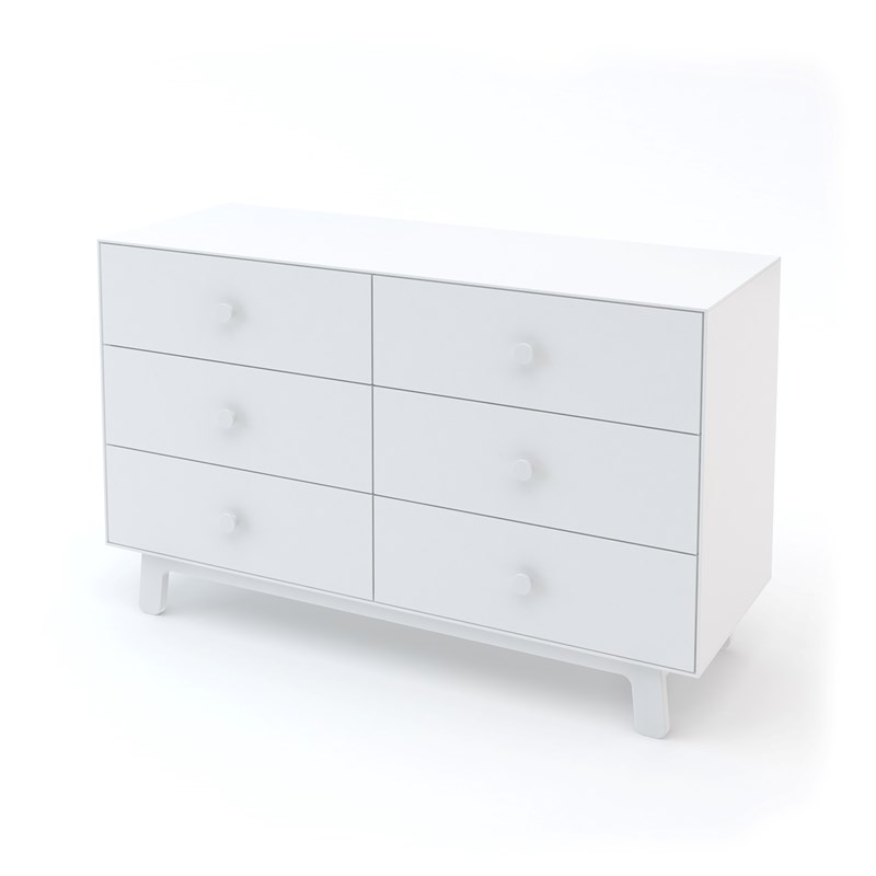 Commode merlin 6 tiroirs 'sparrow' blanc