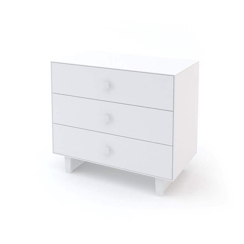 Commode merlin 3 tiroirs 'rhea' - blanc