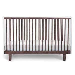 Lit bébé évolutif rhéa noyer - 70x140 cm