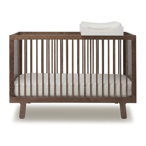 Lit bébé évolutif sparrow noyer - 70x140