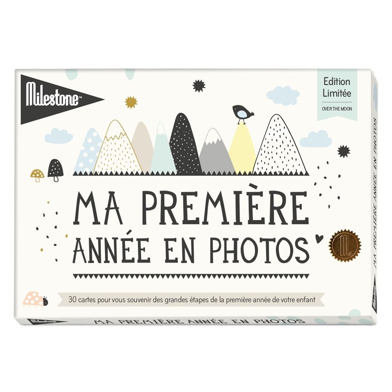 Cartes photos 'ma première année' (Milestone) - Couverture