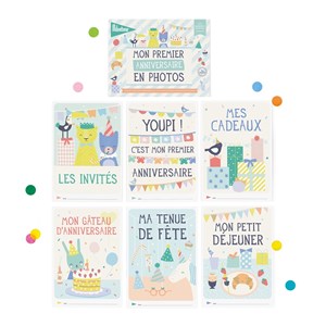Livret de cartes photos 'mon premier ann