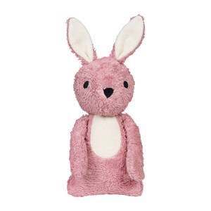 Peluche 'carla' lapin rose