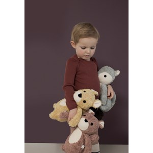 Peluche 'mikkel' renard  gris