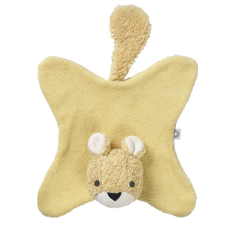 Doudou 'anika' écureuil jaune