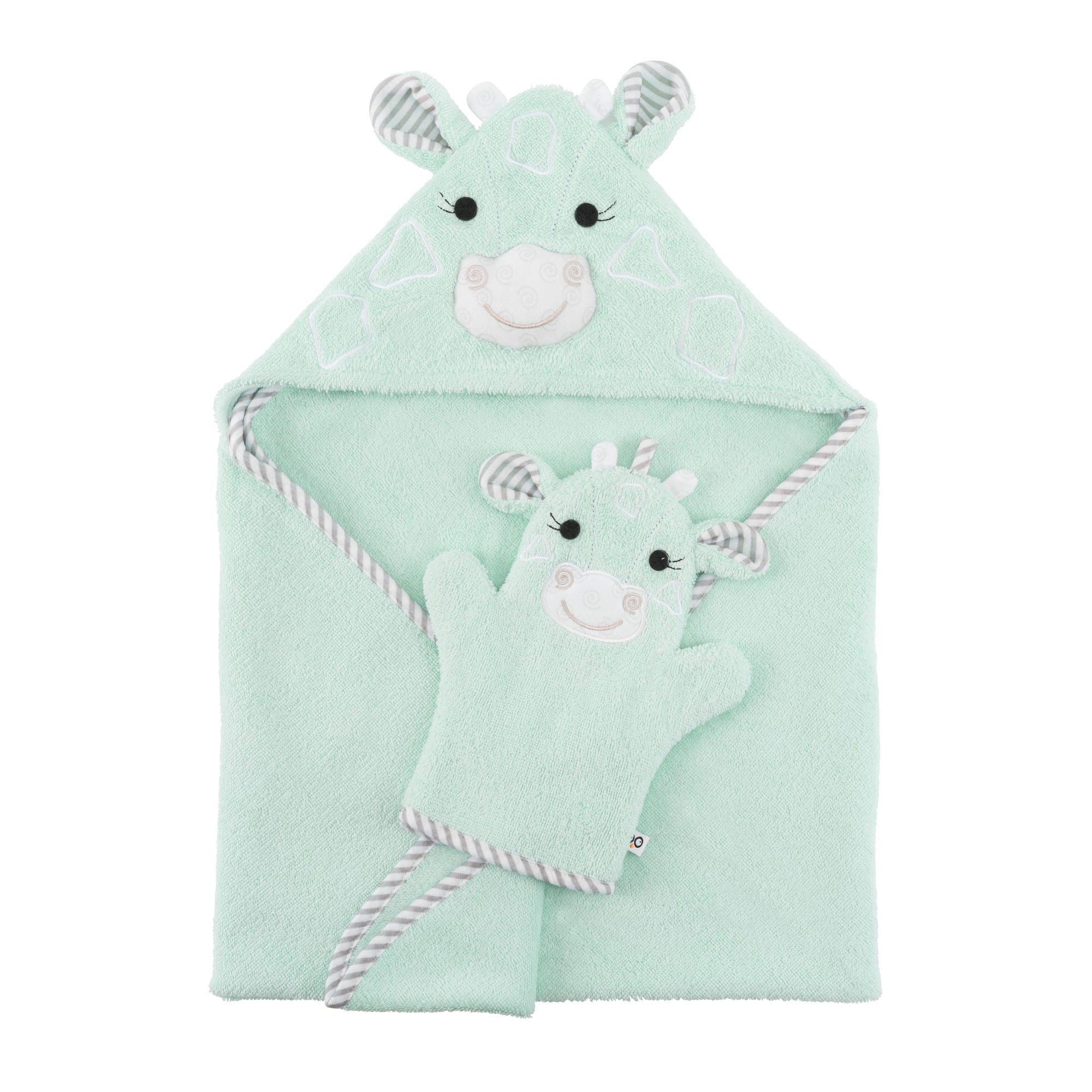 ZOOCCHINI - Serviette de bain à capuchon en tissu éponge de neige pour bébé  tout-petit - Serviette de bain - Béatrice le lapin 