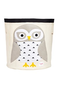 Sac à jouets chouette