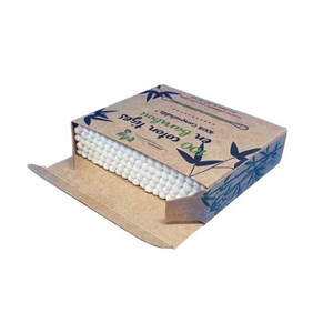 Coton tiges en bambou x100