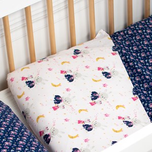 Parure lit réversible coton fairy flore