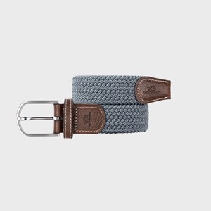 Ceinture tressée gris froid Taille 1
