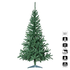 Sapin de noël essentiel vert 150 cm
