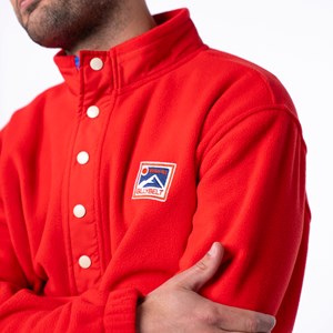 Sweat polaire rouge XXL