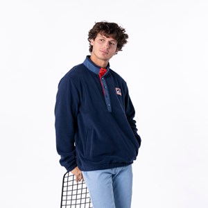 Sweat polaire marine S