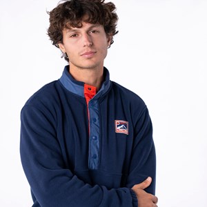 Sweat polaire marine S