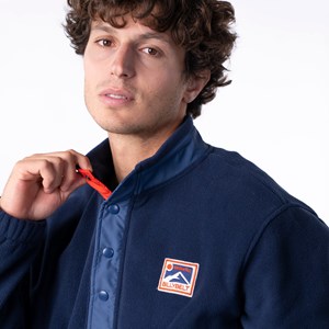 Sweat polaire marine S