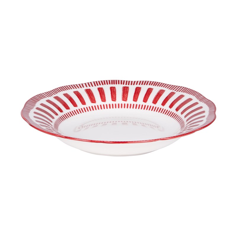 Assiette creuse napoli 22 cm x6