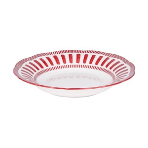 Assiette creuse napoli   22 cm x6