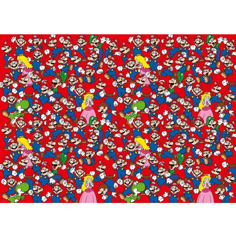 Challenge puzzle super mario 1000 pièce