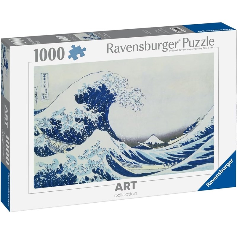 Puzzle grande vague de kanagawa 1000 pcs