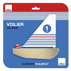 Petit voilier de bain