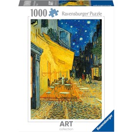 Puzzle terrasse de café le soir 1000 pc