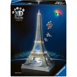Puzzle 3d tour eiffel illuminée 216 pcs