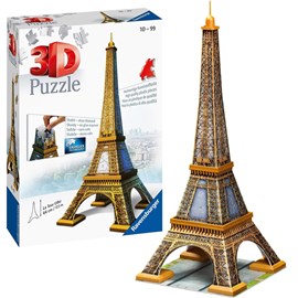 Puzzle 3d tour eiffel 216 pcs