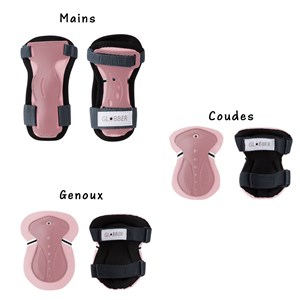 Set 3 protections enfant xs (coudes, gen
