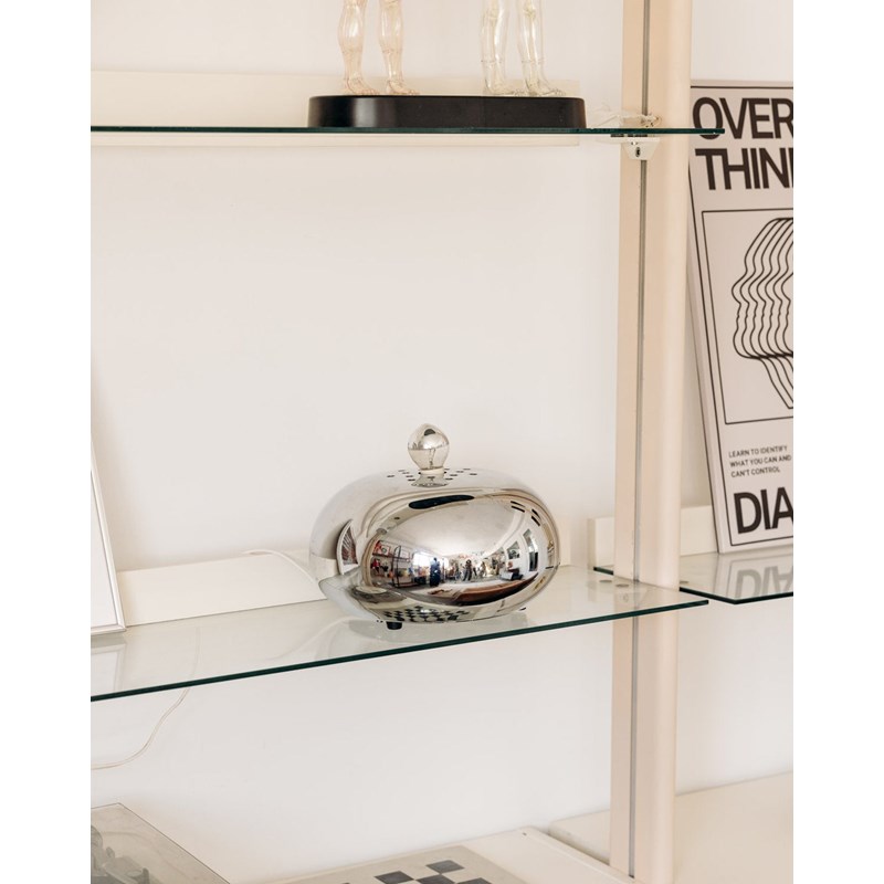 Julia, la lampe à poser en chrome n°354