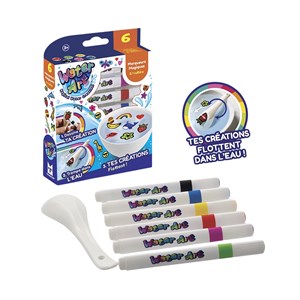 Water art 6 feutres et 1 cuillere