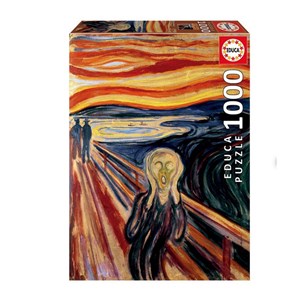 Puzzle 1000p le cri edvard munch